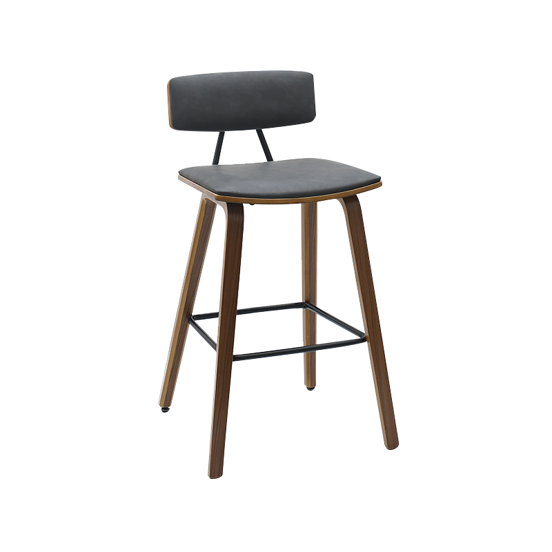 Pu Bentwood Bar Stool